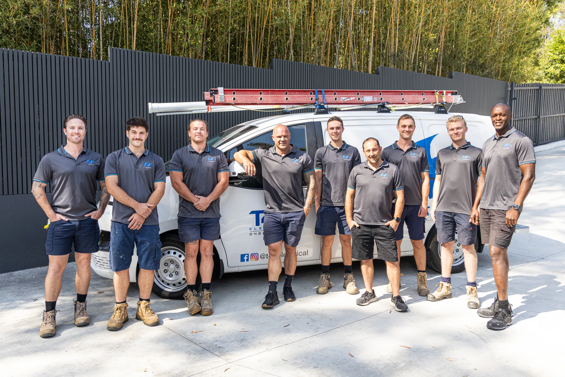 The Air Conditioning Benowa team with a service van